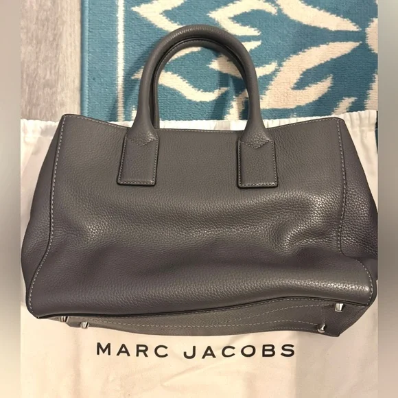 Marc Jacobs Charcoal Leather Handbag
